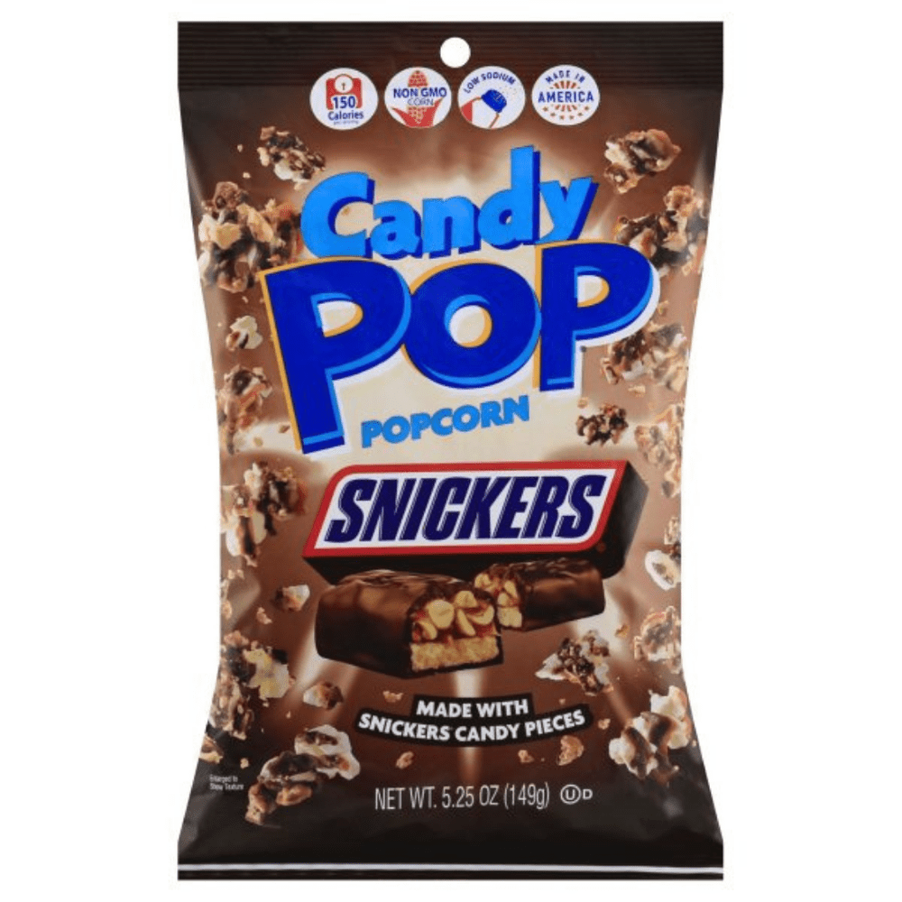 Pop corn snickers