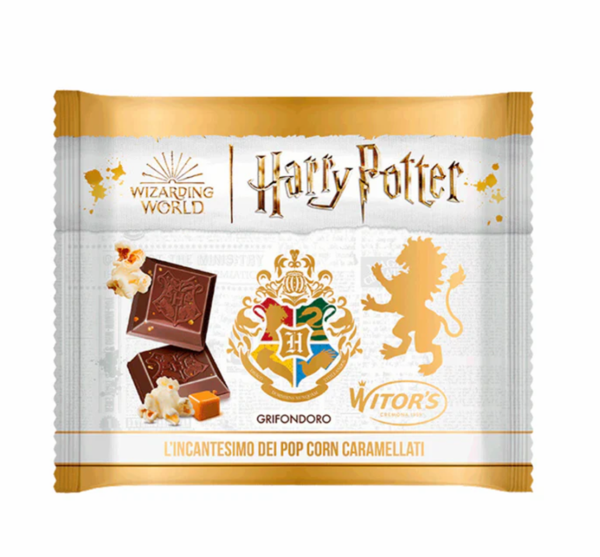WITOR'S Harry Potter Bar Milk Chocolate & Popcorn