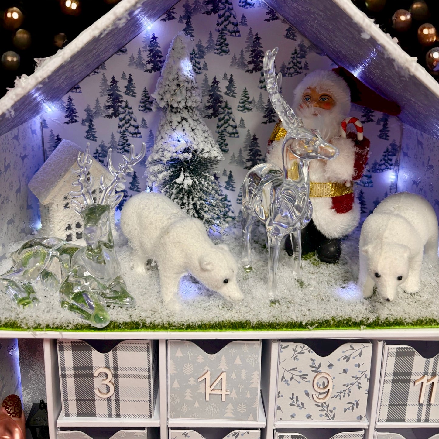 CALENDRIER DE L’AVENT CERF À PERSONNALISE