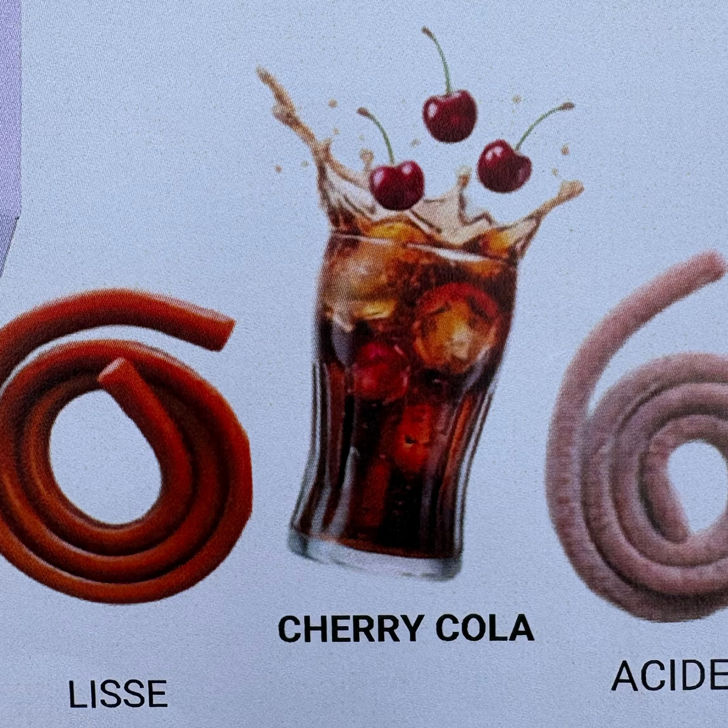 CÂBLE 70CM CHERRY COLA LISSE