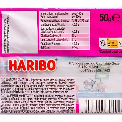 Sachet dragibus 50gr HARIBO