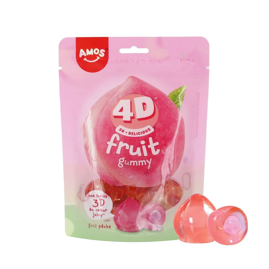 Fruits 4D Pêche 120g