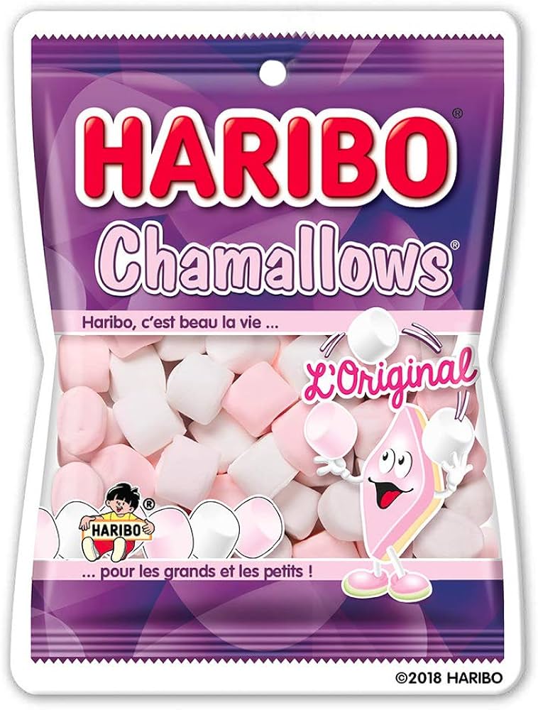 Sachet chamallows HARIBO