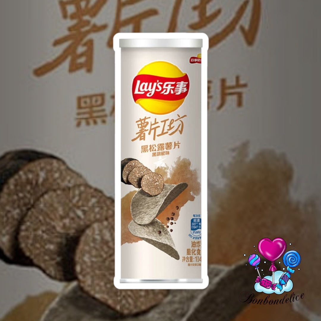 Lay's China Black Truffle and Black Pepper