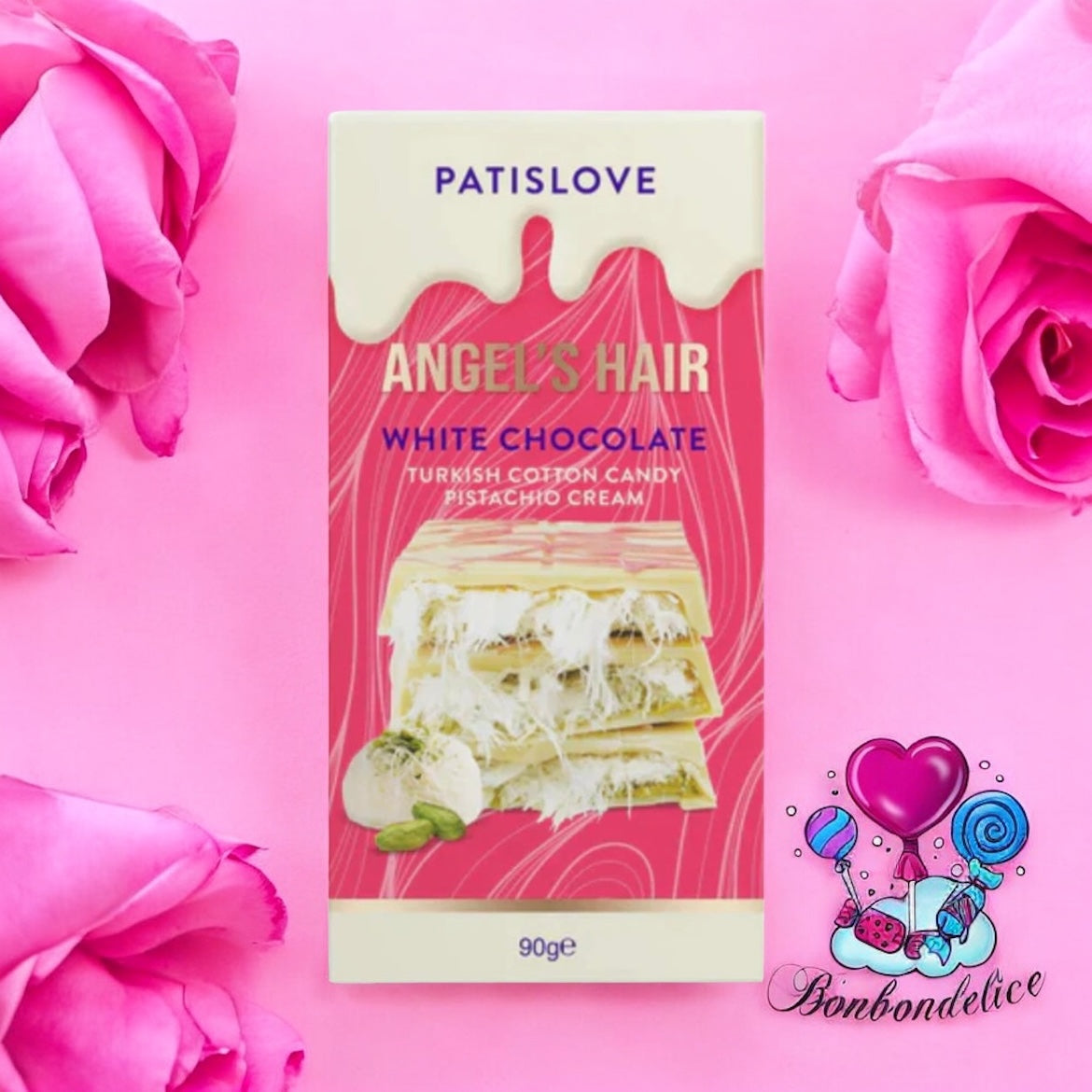 Dubaï Chocolat Blanc Cheveux d'ange 180gr