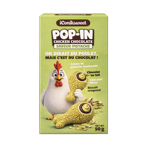 POULET CHOCOLAT PISTACHE