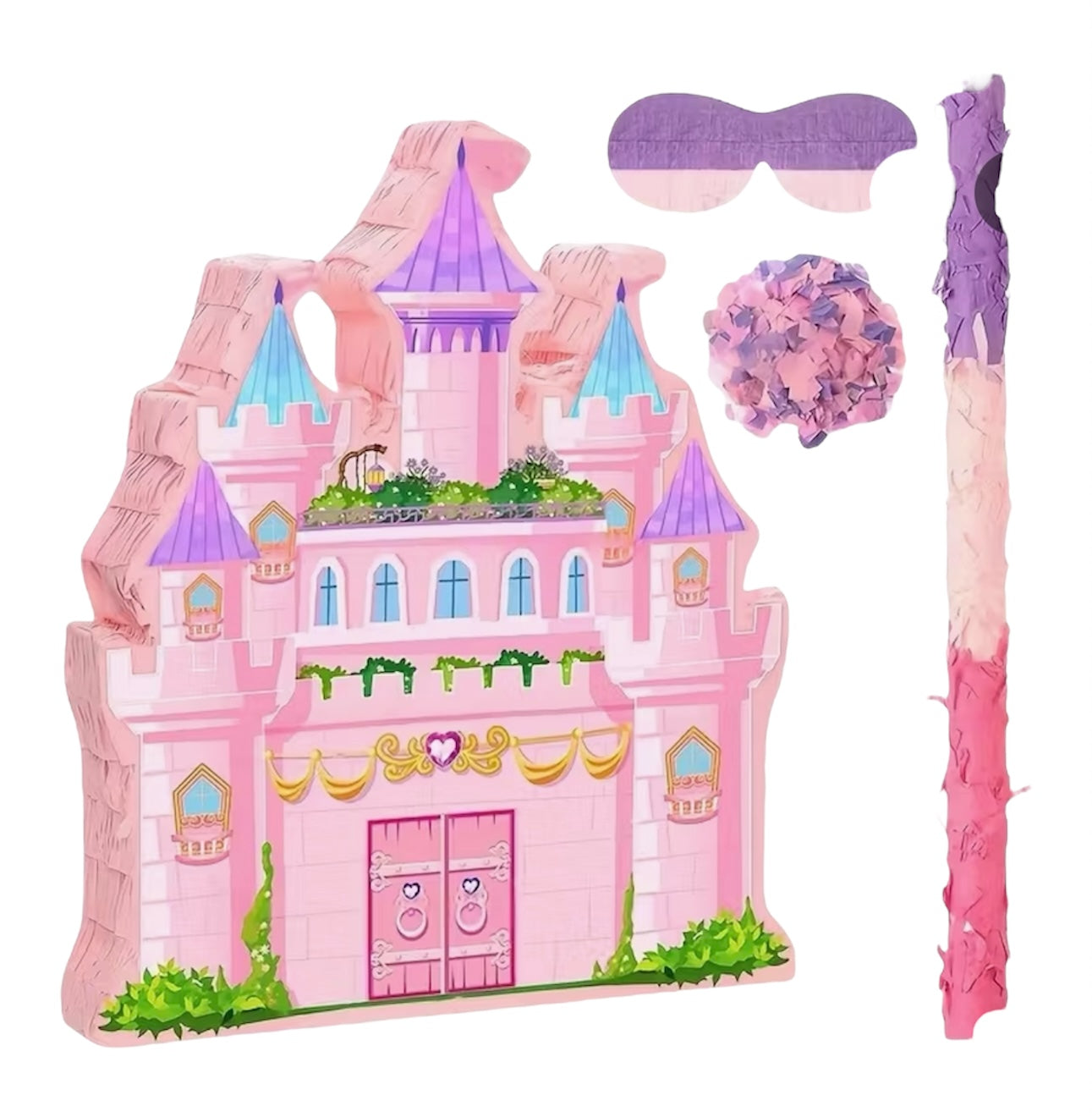Pinata château de princesse