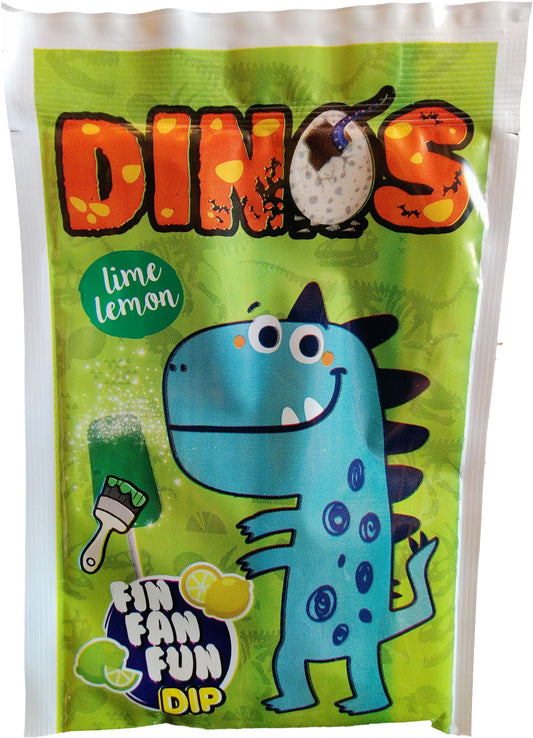 Sucette Dino citron (x1)