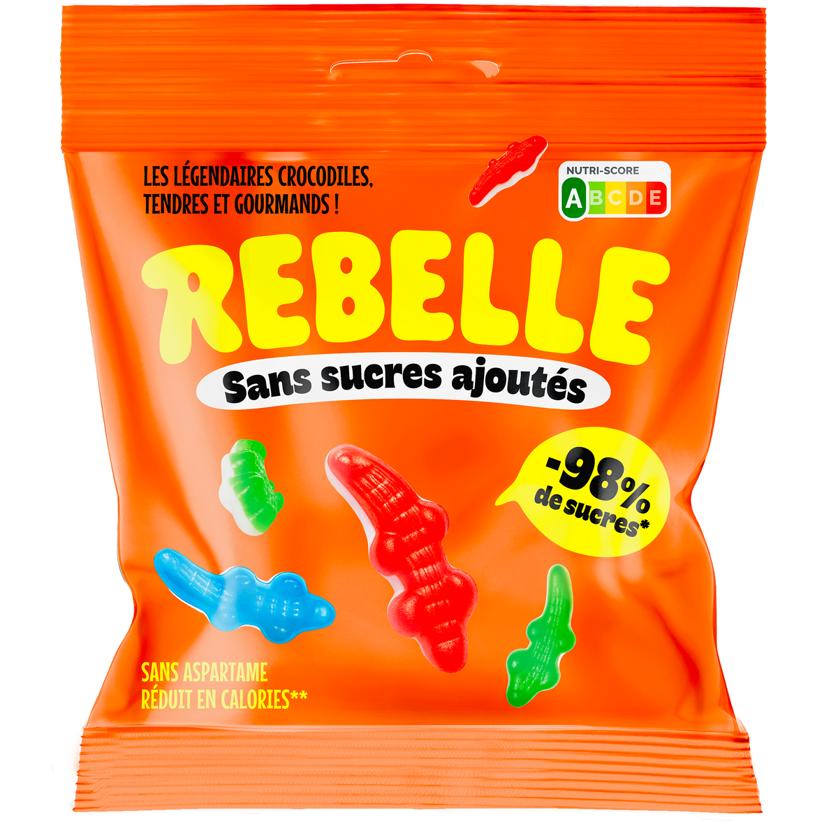 REBELLE CROCODILE SANS SUCRE