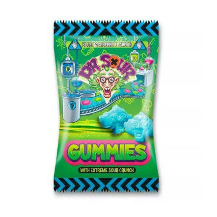 Dr. Sour Gummies Framboise Bleue - 200 g