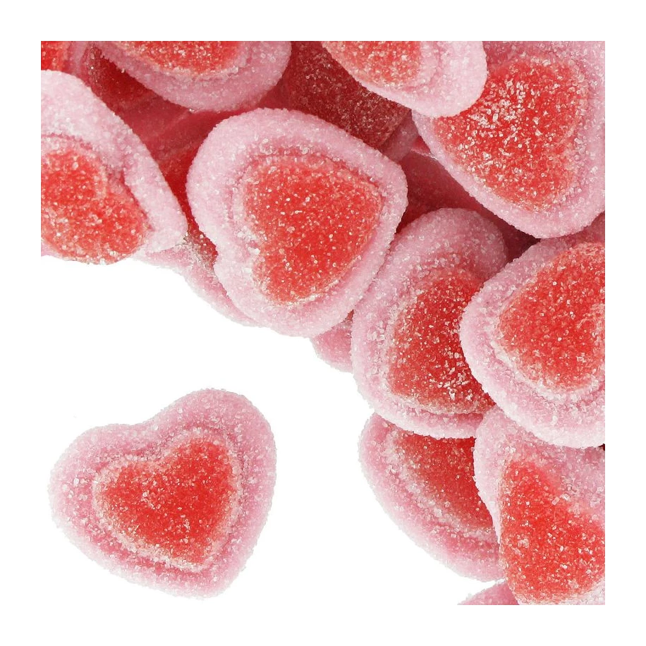 Coeur de fraise sucrés VIDAL