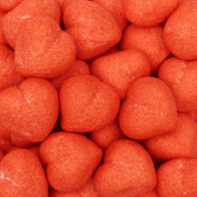 CŒUR ROUGE CHAMALLOW (X10)