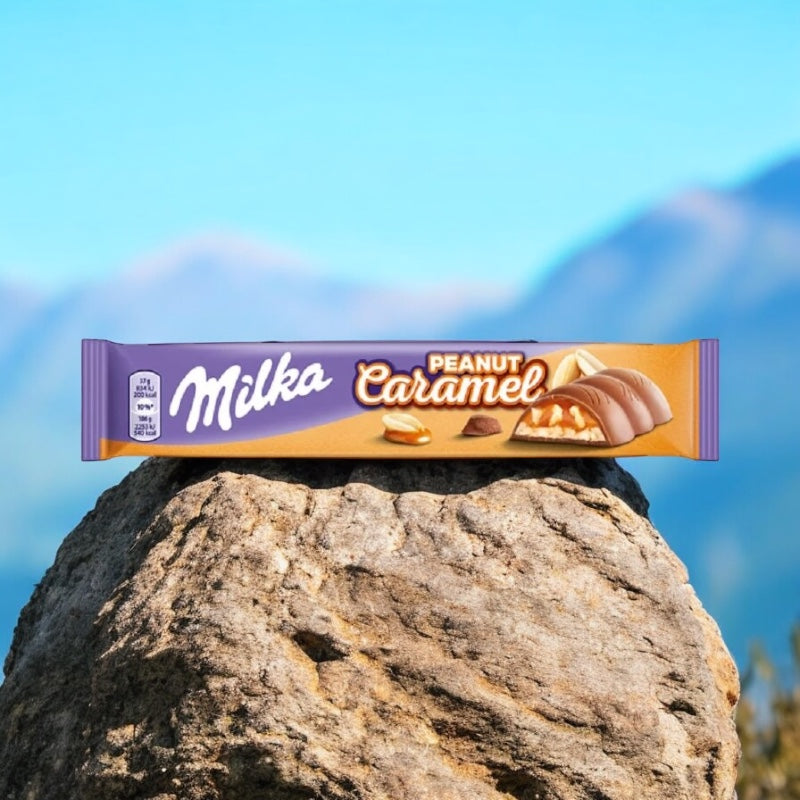 Milka peanut caramel