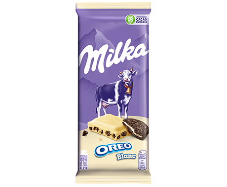 Tablette Oreo blanc MILKA