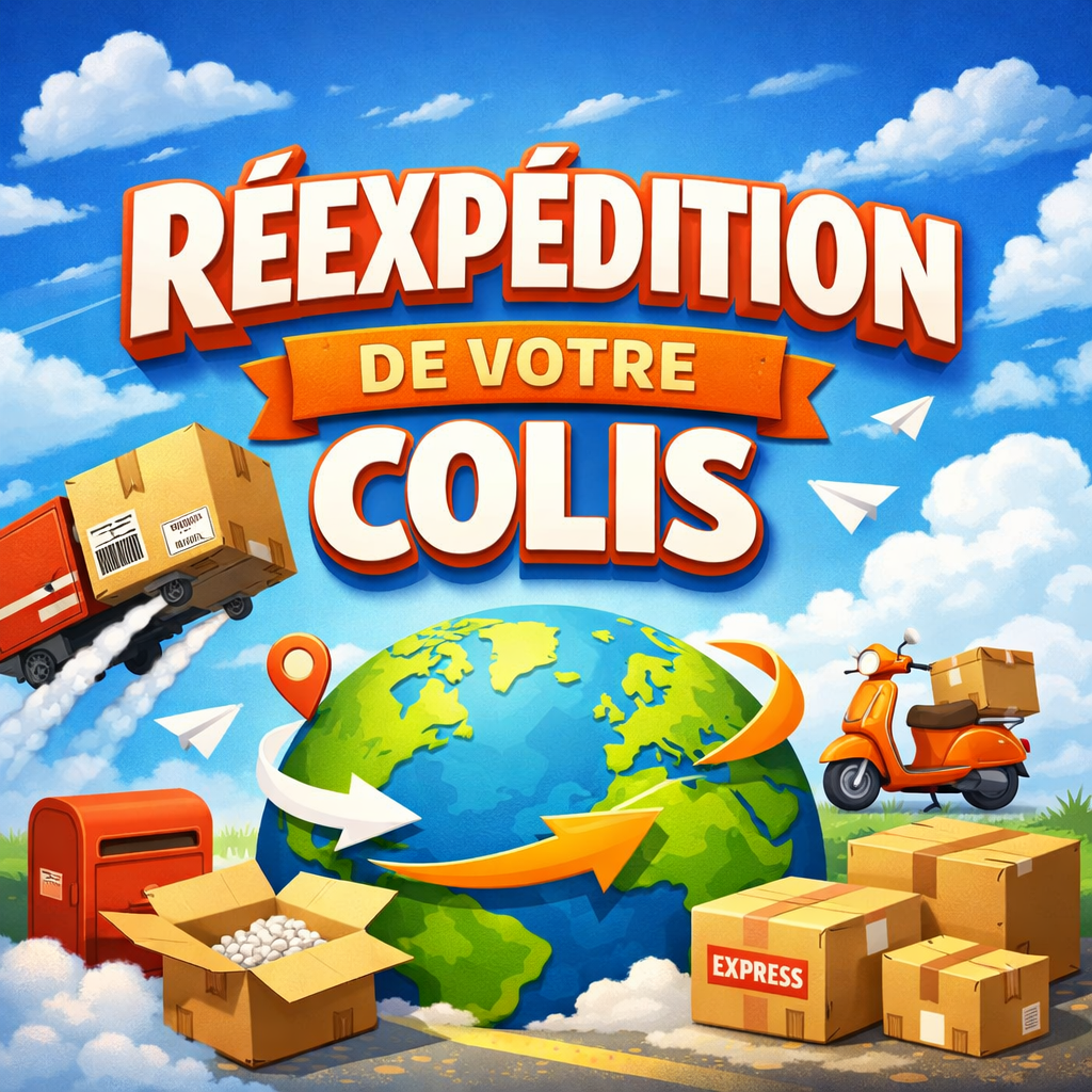 RÉEXPÉDITION COLIS POINT RELAIS