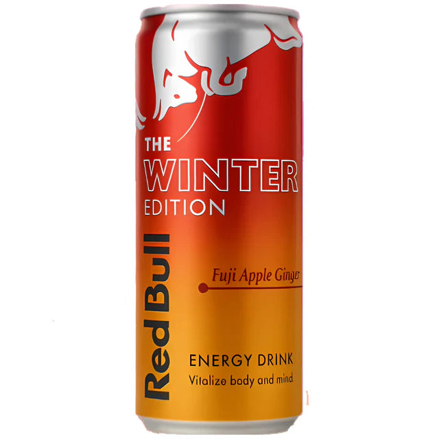 Red Bull Pomme Fuji et Gingembre