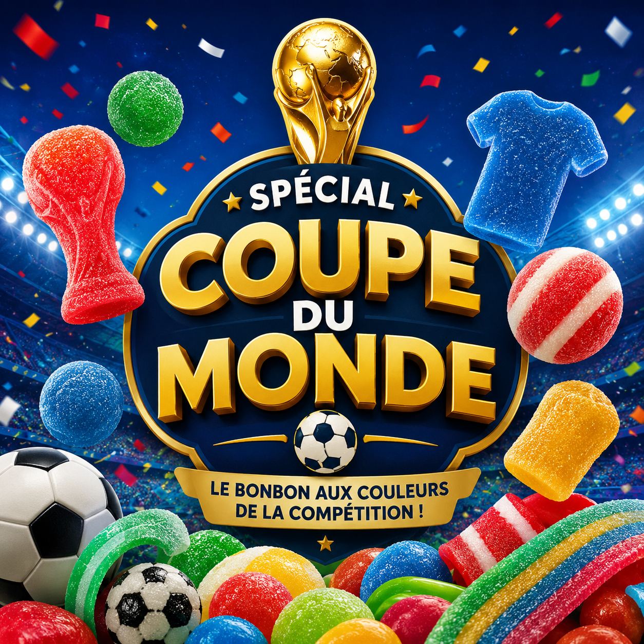 BONBONS COUPE DU MONDE