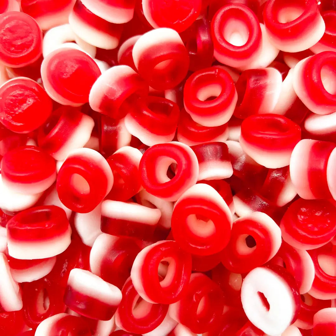 ANNEAU LISSE FRUIT ROUGE