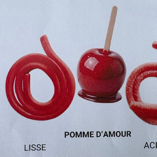 CÂBLE 70CM POMME D’AMOUR LISSE