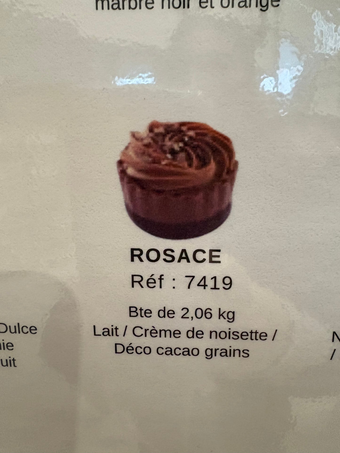 CHOCOLAT BELGE ROSACE (X5)