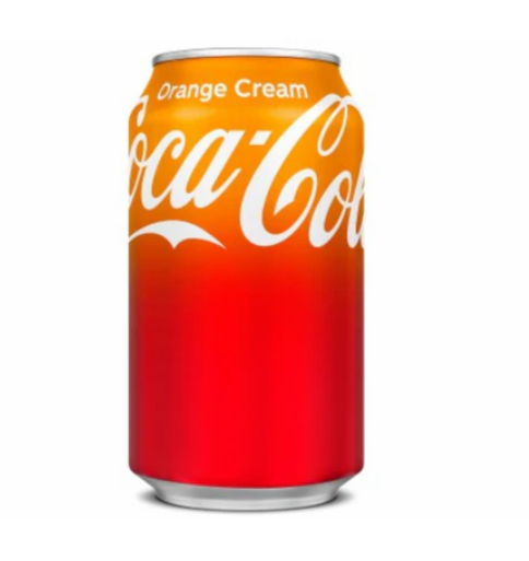 COCA COLA ORANGE CREME