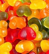 Tètè gummy fruit