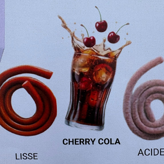 CÂBLE 70CM CHERRY COLA LISSE