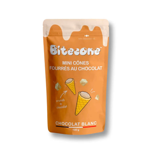 Bitecone chocolat blanc