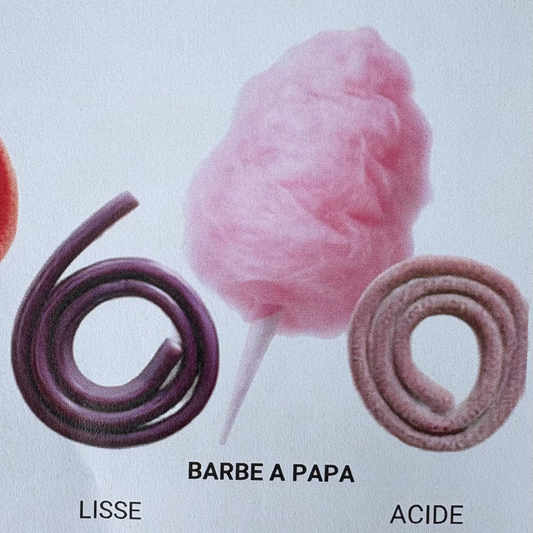 CÂBLE 70CM BARBE A PAPA LISSE