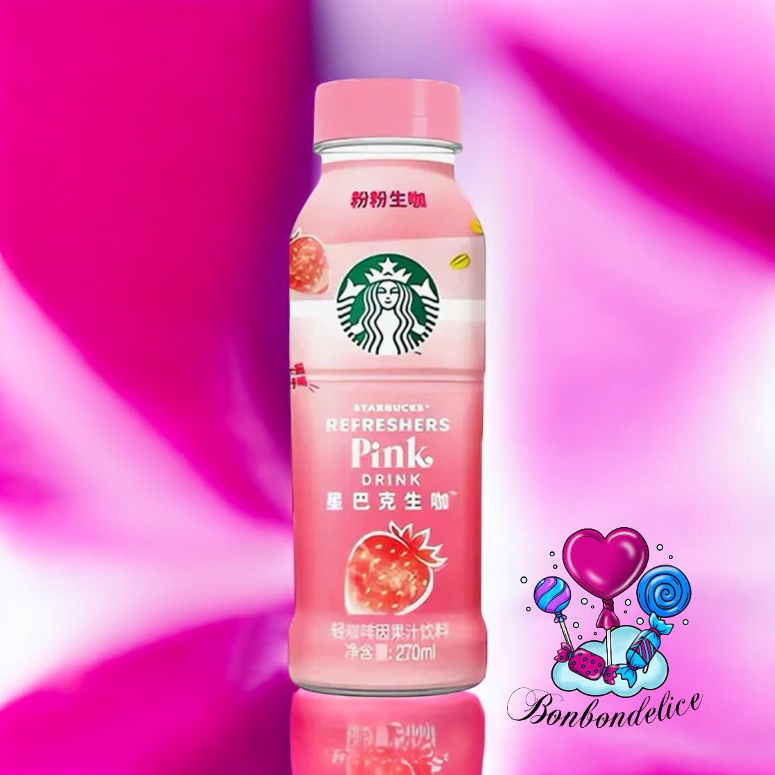 STARBUCKS Refresher Pink Drink Strawberry