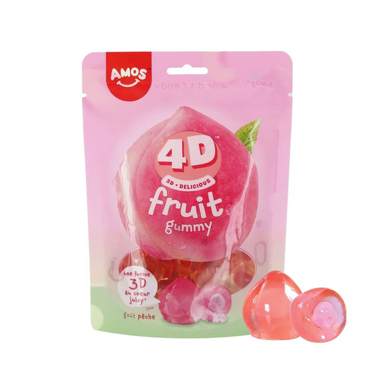 Fruits 4D Pêche 120g