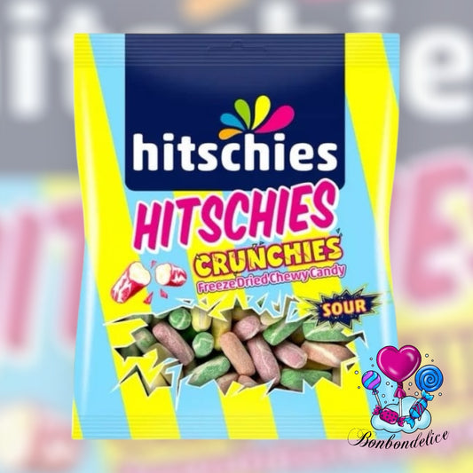 Hitschies acide crunchies lyophilisé - Freeze Dried Candy - 75g