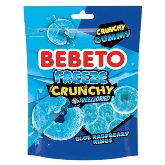 Bonbon anneau framboise Crunchy lyophilisé - Freeze Dried Candy - 35g