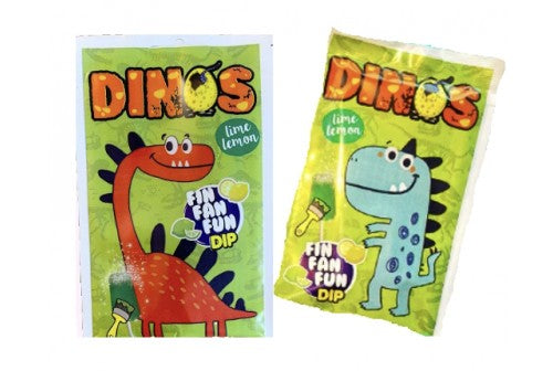 Sucette Dino citron (x1)