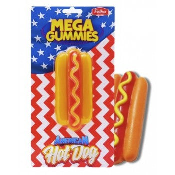 Mega gummies hot dog