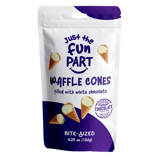 Cone chocolat blanc FUN PART