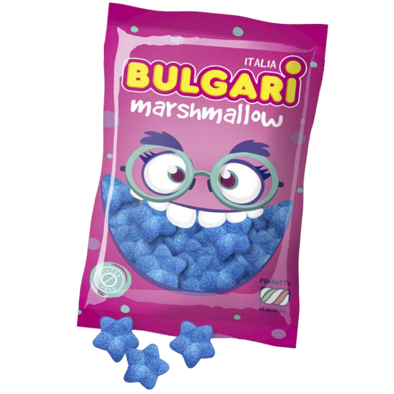 Sachet etoile bleu guimauve BULGARI