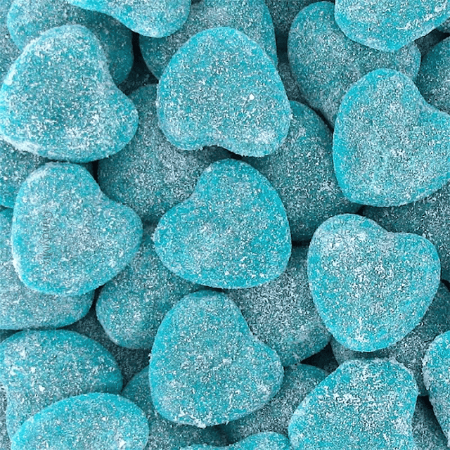 CŒURS BLEUS SUCRES FOURREE DULCEPLUS