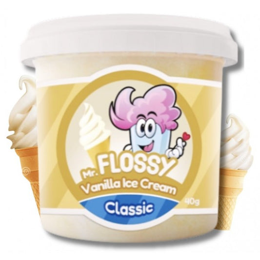 MR FLOSSY BARBE À PAPA VANILLE