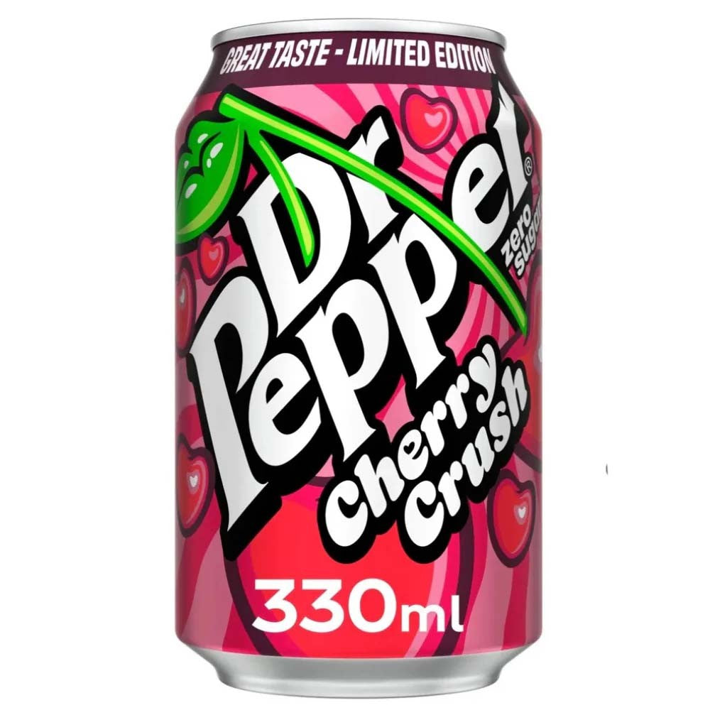 Dr Pepper Cherry Crush Zero Sugar