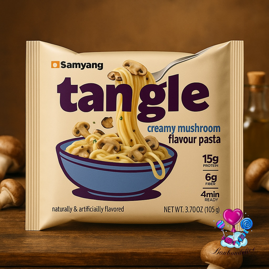 SAMYANG - TANGLE- NOUILLES À LA SAUCE CRÉMEUSE AUX CHAMPIGNONS