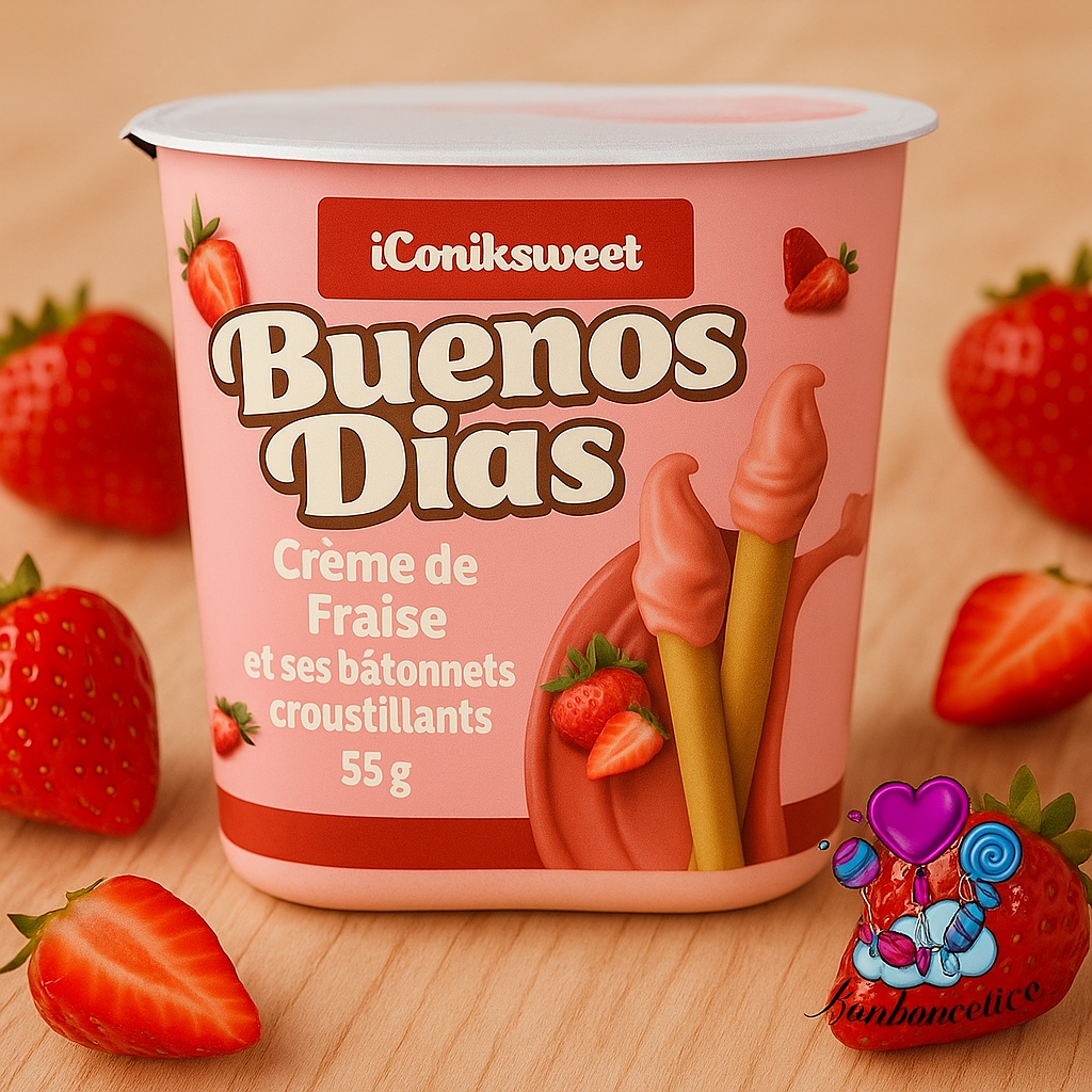 Sticks crème de fraise