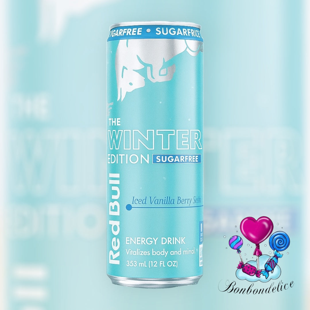 RED BULL BAIES GLACEES VANILLEES SANS SUCRE
