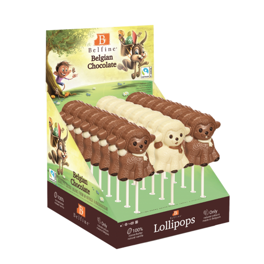 Sucette chocolat mouton x1