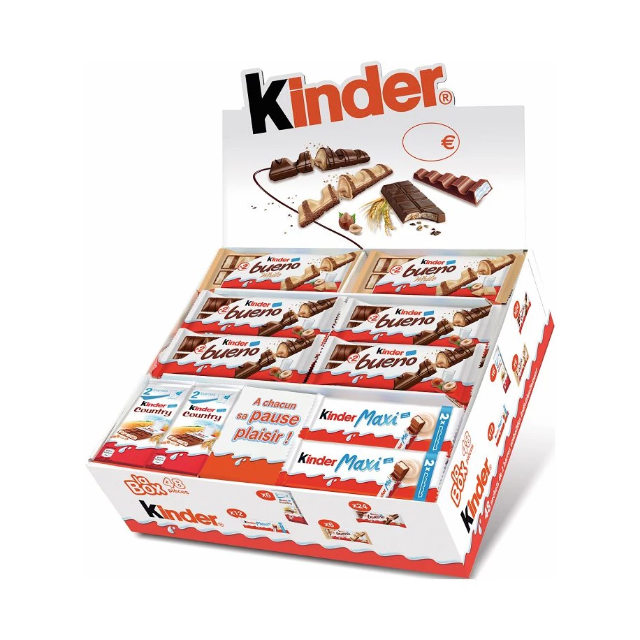 Kinder box (4 variétés différentes)