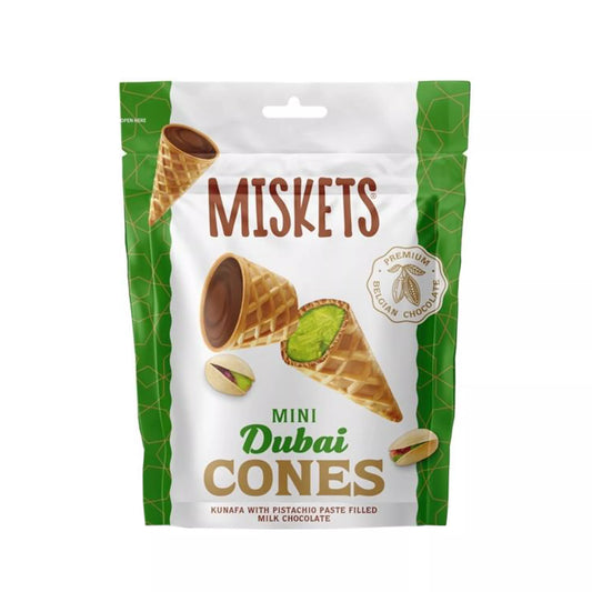 Miskets Dubai Milk Pistachio Cornet