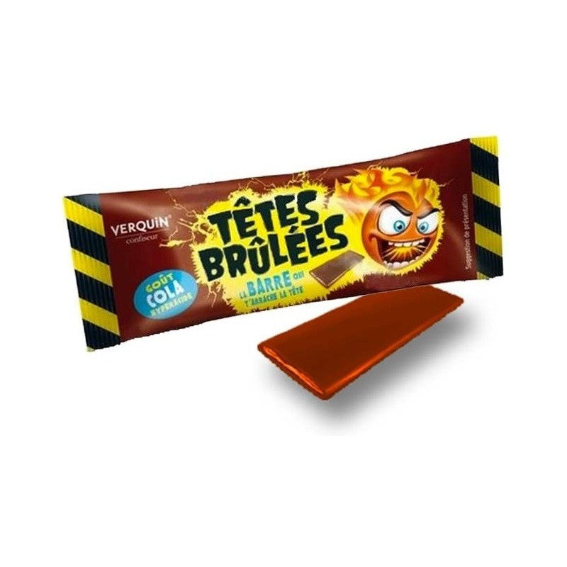 Tête brûlée barre cola x1