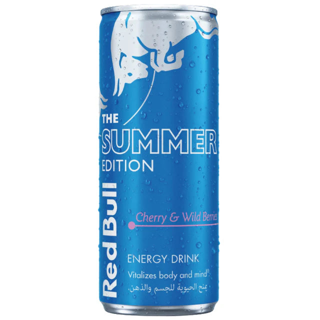 Red Bull Cerise et baies sauvages