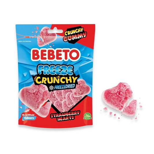BEBETO FREEZE CRUNCHY FRAISE COEUR