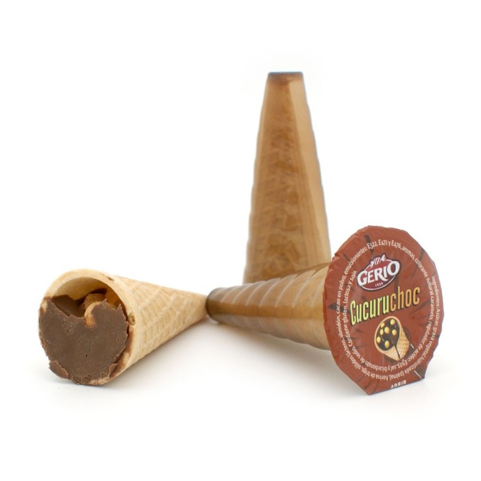 CORNET DE GLACE CHOCOLAT (X1)